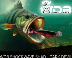 Wild Devil Baits Shockwave Shad Gummifisch Kunstköder Softlure Gummiköder Hecht Barsch Zander Angelköder Raubfischköder Angelköder