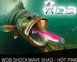 Wild Devil Baits Shockwave Shad Gummifisch Kunstköder Softlure Gummiköder Hecht Barsch Zander Angelköder Raubfischköder Angelköder