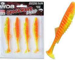 Wild Devil Baits Shockwave Shad Gummifisch Kunstköder Softlure Gummiköder Hecht Barsch Zander Angelköder Raubfischköder Angelköder