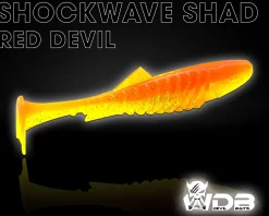 Wild Devil Baits Shockwave Shad Gummifisch Kunstköder Softlure Gummiköder Hecht Barsch Zander Angelköder Raubfischköder Angelköder