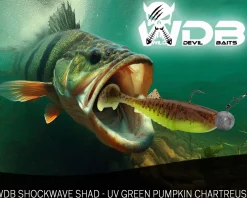 Wild Devil Baits Shockwave Shad Gummifisch Kunstköder Softlure Gummiköder Hecht Barsch Zander Angelköder Raubfischköder Angelköder