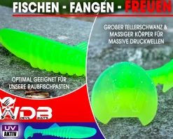 Wild Devil Baits Shockwave Shad Gummifisch Kunstköder Softlure Gummiköder Hecht Barsch Zander Angelköder Raubfischköder Angelköder