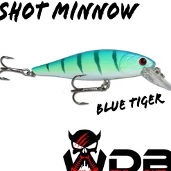 Wild Devil Baits Shot Minnow Wobbler Hardbait Kunstköder Angelköder