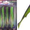 Wild Devil Baits Smart Shad Purple Chartreuse Pro Guiding Gummifisch  Angelköder