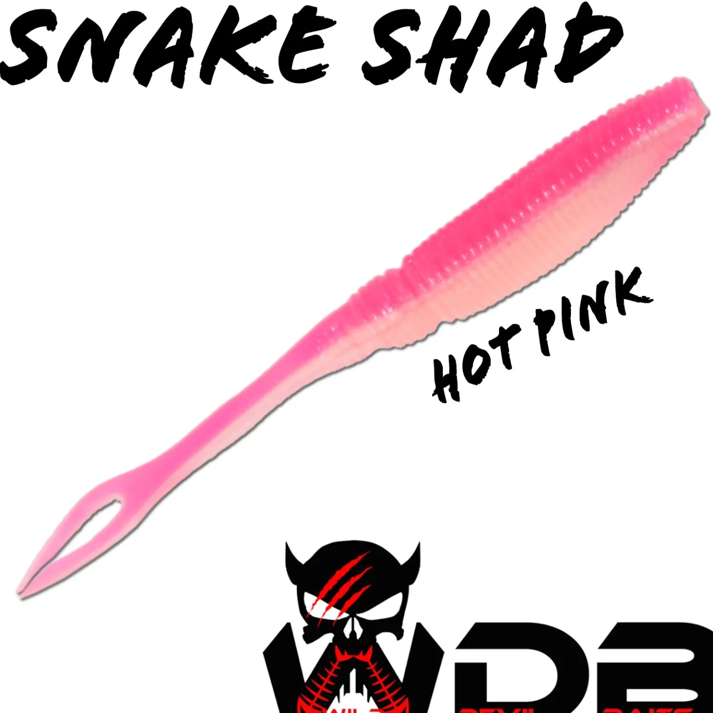 Wild Devil Baits Snake Shad Powerpack V Tail Angelköder