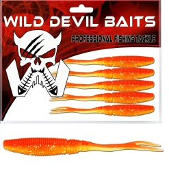 Wild Devil Baits Snake Shad Powerpack V Tail Angelköder