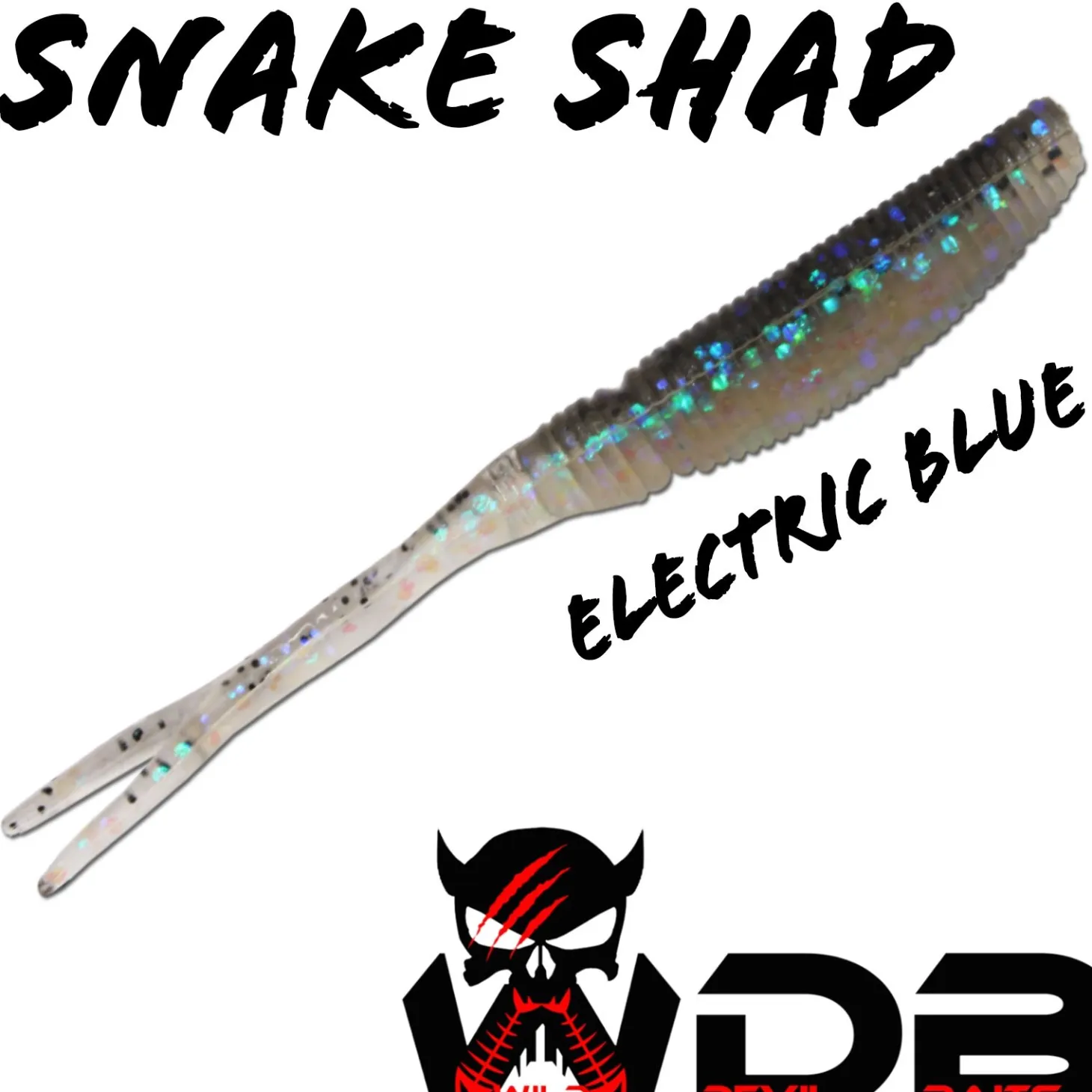 Wild Devil Baits Snake Shad Powerpack V Tail Angelköder