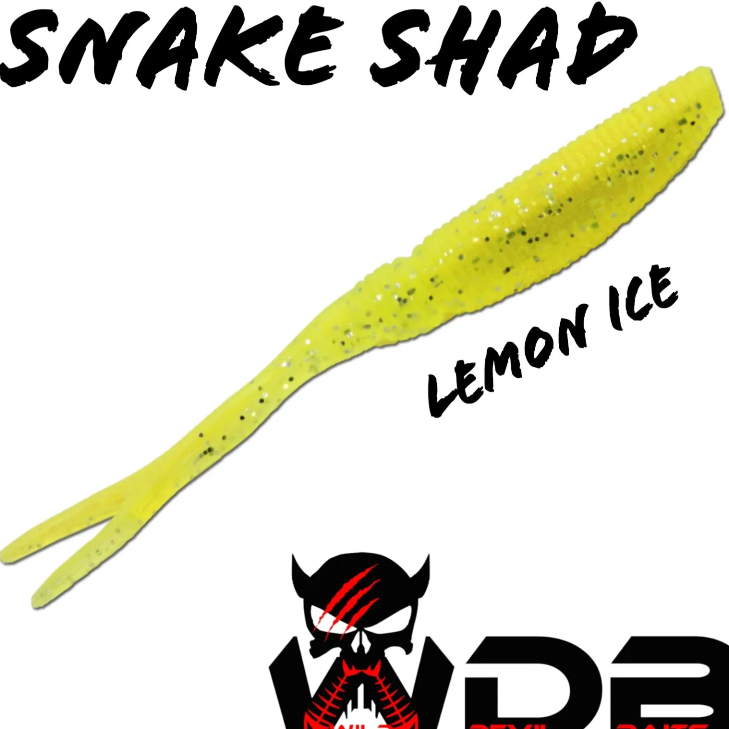 Wild Devil Baits Snake Shad Powerpack V Tail Angelköder