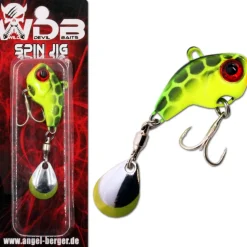 Wild Devil Baits Spin Jig Bleikopf Spinner Jig Tail Angelköder