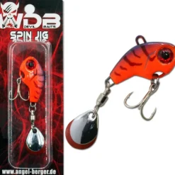 Wild Devil Baits Spin Jig Bleikopf Spinner Jig Tail Angelköder