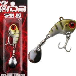 Wild Devil Baits Spin Jig Bleikopf Spinner Jig Tail Angelköder