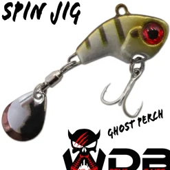 Wild Devil Baits Spin Jig Bleikopf Spinner Jig Tail Angelköder