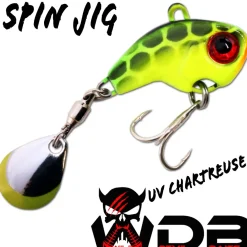Wild Devil Baits Spin Jig Bleikopf Spinner Jig Tail Angelköder