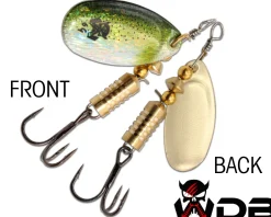 Wild Devil Baits Spinner AYU Raubfisch Köder Kunstköder Spoon Angelköder