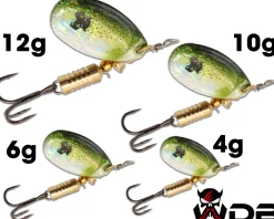 Wild Devil Baits Spinner AYU Raubfisch Köder Kunstköder Spoon Angelköder