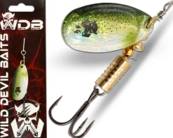 Wild Devil Baits Spinner AYU Raubfisch Köder Kunstköder Spoon Angelköder