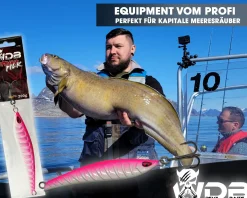 Wild Devil Baits Strike Pilk Pilker Meeresköder Angeln Dorsch Heilbutt Norwegen Köder Meeresangeln Angelköder