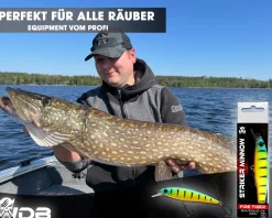 Wild Devil Baits Striker Minnow Wobbler Hardbait Kunstköder Raubfisch Köder Barsch Hecht Zander Wobbler