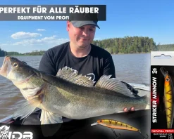 Wild Devil Baits Striker Minnow Wobbler Hardbait Kunstköder Raubfisch Köder Barsch Hecht Zander Wobbler