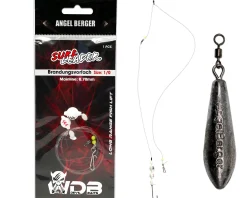 Wild Devil Baits Surf Leader mit Blei Brandungsvorfach Plattfisch Meeresvorfach Salt Rig Brandungssystem Meeresangeln verschiedene Varianten Angelköder