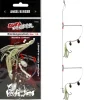 Wild Devil Baits Surf Leader Moving Fish Magnet Brandungsvorfach Plattfisch Dorsch mit Löffel Meeresvorfach Salt Rig Brandungssystem Angelköder