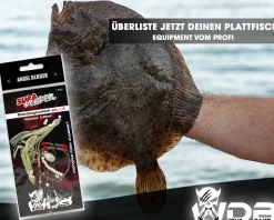 Wild Devil Baits Surf Leader Moving Fish Magnet Brandungsvorfach Plattfisch Dorsch mit Löffel Meeresvorfach Salt Rig Brandungssystem Angelköder