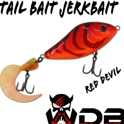 Wild Devil Baits Tail Bait Jerkbait Jerk Wobbler  Angelköder
