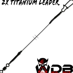 Wild Devil Baits Titanium Leader Titan Vorfach Stahlvorfach Raubfischvorfach Hechtangeln