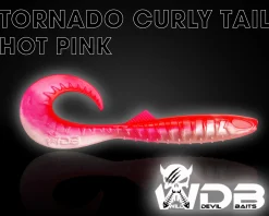 Wild Devil Baits Tornado Curly Tail Twister Gummifisch Shad Kunstköder Softlure Gummiköder Hecht Barsch Zander Angelköder