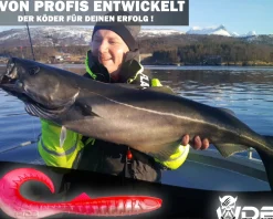 Wild Devil Baits Tornado Curly Tail Twister Gummifisch Shad Kunstköder Softlure Gummiköder Hecht Barsch Zander Angelköder