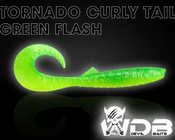 Wild Devil Baits Tornado Curly Tail Twister Gummifisch Shad Kunstköder Softlure Gummiköder Hecht Barsch Zander Angelköder