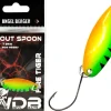 Wild Devil Baits Trout Spoon Fire Tiger Forellen Blinker Mini Spoon Forellenangeln Angelköder
