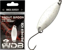 Wild Devil Baits Trout Spoon Pepper Ice Forellen Blinker Mini Spoon Forellenangeln Angelköder