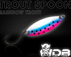 Wild Devil Baits Trout Spoon Forellen Blinker Mini Spoon Forellenangeln Angelköder