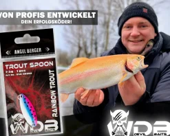 Wild Devil Baits Trout Spoon Forellen Blinker Mini Spoon Forellenangeln Angelköder