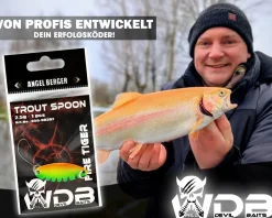 Wild Devil Baits Trout Spoon Forellen Blinker Mini Spoon Forellenangeln Angelköder