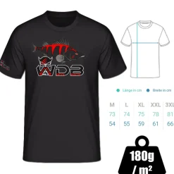 Wild Devil Baits T-Shirt Angelshirt Shirt Angelkleidung