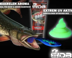Wild Devil Baits Ultra Boost Raubfischpaste Hecht Lockstoff Paste Fish Attractant Köder Paste Raubfisch Aroma Futtermittel