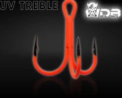 Wild Devil Baits UV Treble Hooks Raptor X Drilling UVO Raubfischhaken Fishing Hook Angelköder