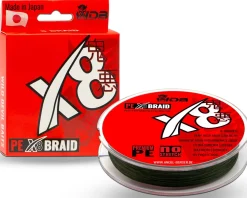 Wild Devil Baits X8 Braid Dark Green Japan PE 8-fach rund geflochtene Angelschnur Braided Fishing Line Angelschnur