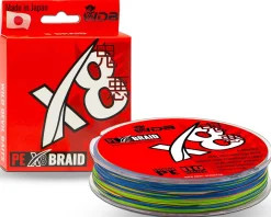 Wild Devil Baits X8 Braid Multicolor Japan PE 8-fach rund geflochtene Angelschnur Braided Fishing Line Angelschnur