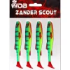 Wild Devil Baits Zander Scout Fire Tiger 12,5 cm Shad Gummifisch Softlure Angelköder