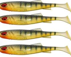 Wild Devil Baits Zander Scout Natural Perch Shad Gummifisch Softlure Angelköder