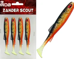 Wild Devil Baits Zander Scout UV Perch Shad Gummifisch Softlure Angelköder