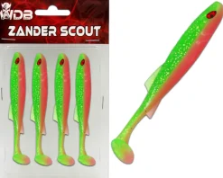 Wild Devil Baits Zander Scout Electric Chicken Shad Gummifisch Softlure Angelköder