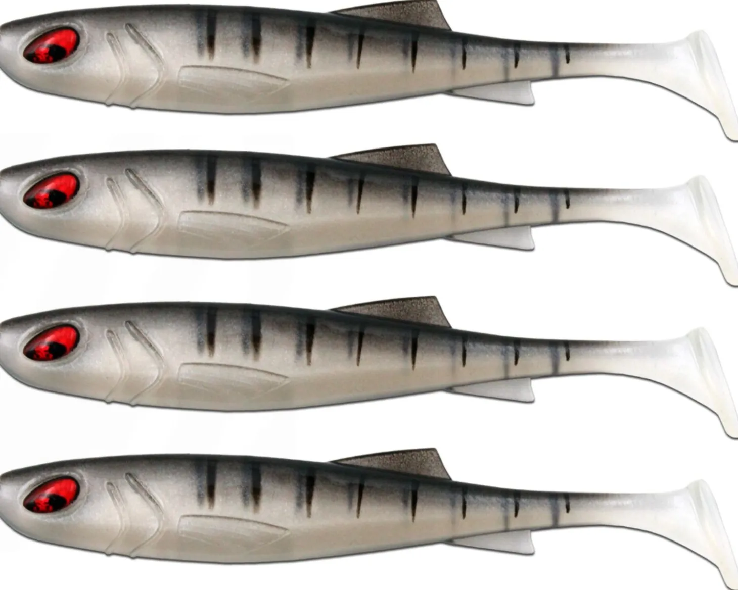 Wild Devil Baits Zander Scout Baby Zander Shad Gummifisch Softlure Angelköder