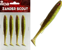 Wild Devil Baits Zander Scout 10 cm Shad Gummifisch Softlure Angelköder
