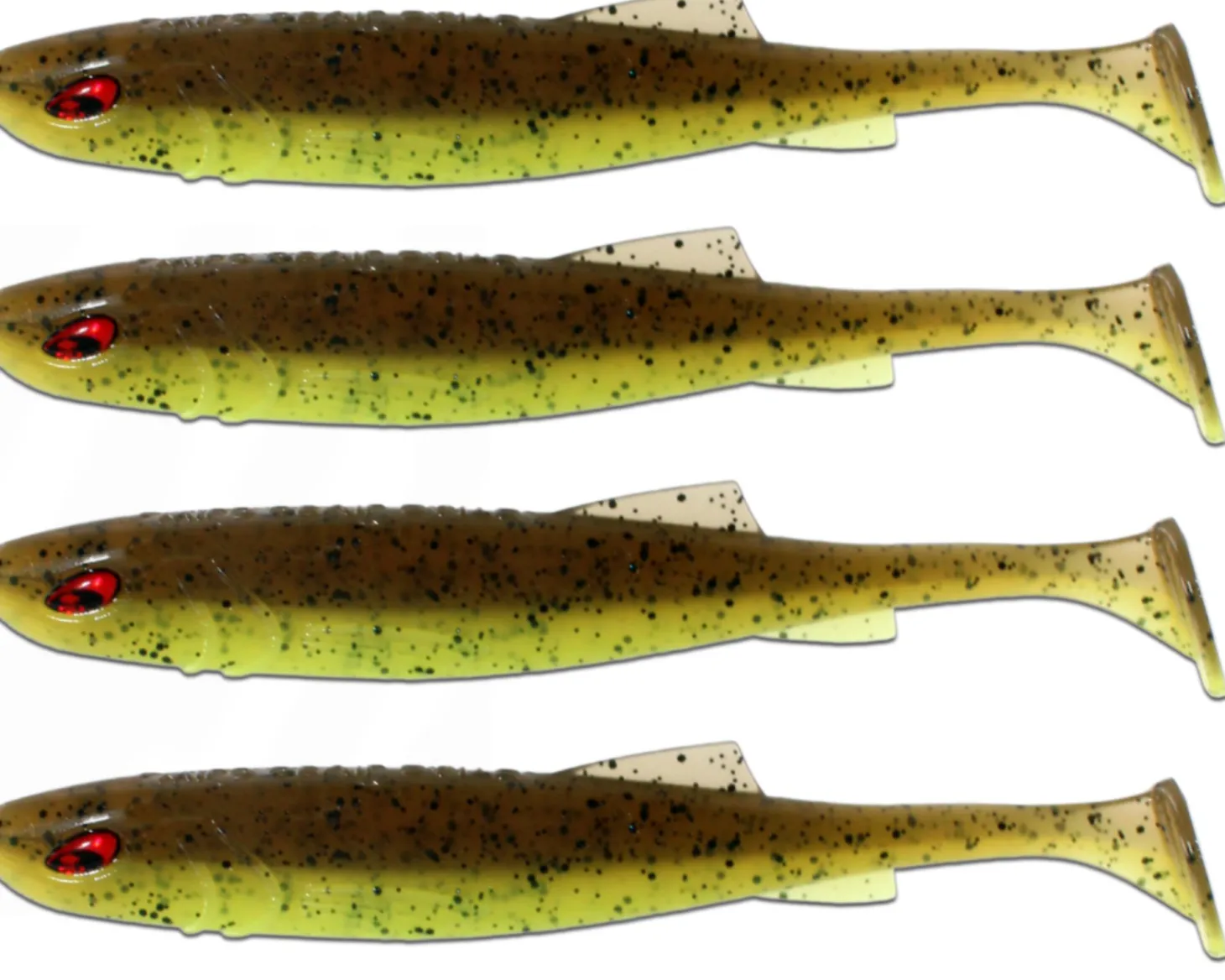 Wild Devil Baits Zander Scout 10 cm Shad Gummifisch Softlure Angelköder