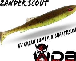 Wild Devil Baits Zander Scout 10 cm Shad Gummifisch Softlure Angelköder