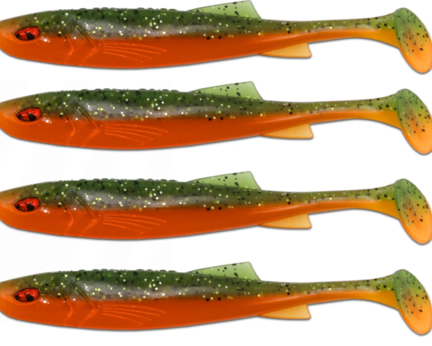Wild Devil Baits Zander Scout 10 cm Shad Gummifisch Softlure Angelköder